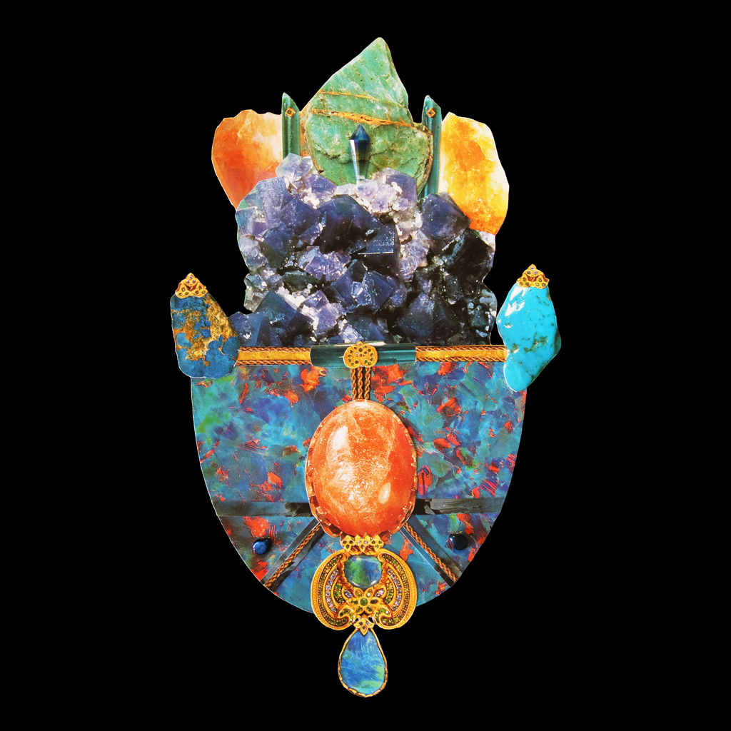Opulent Opal Hamsa
