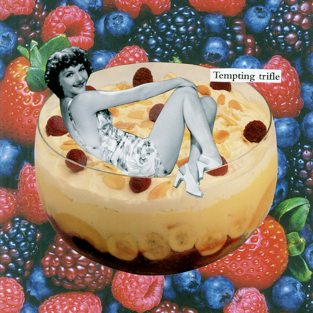 Tempting Trifle Analogue Collage
