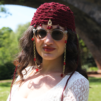Abundance Gold Pomegranate Seed Eyeglass Chain