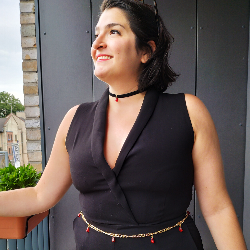 Abundance Gold Pomegranate Seed Cascade Belt, Handbag Chain and more! Made to Order