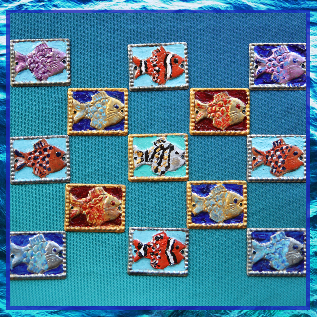Regal Medieval Custom Fish Earrings (Choose Your Own Fish)