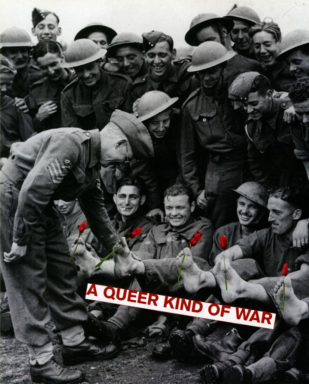 A Queer Kind of War Analogue Collage