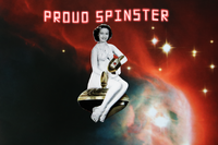 Proud Spinster in Space • Dreidel Heads Collection