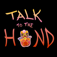 Talk to the Hand Floral Hamsa Print