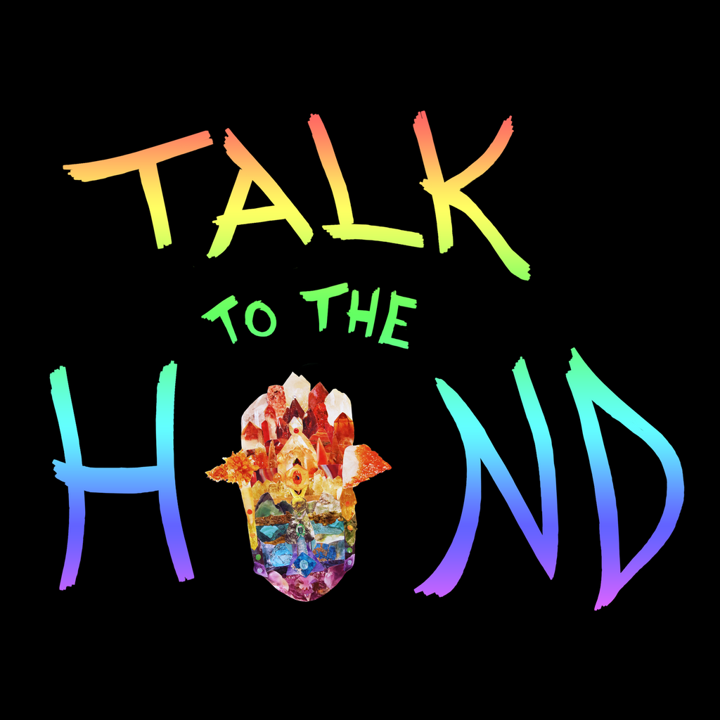 Talk to the Hand Pride Hamsa Print